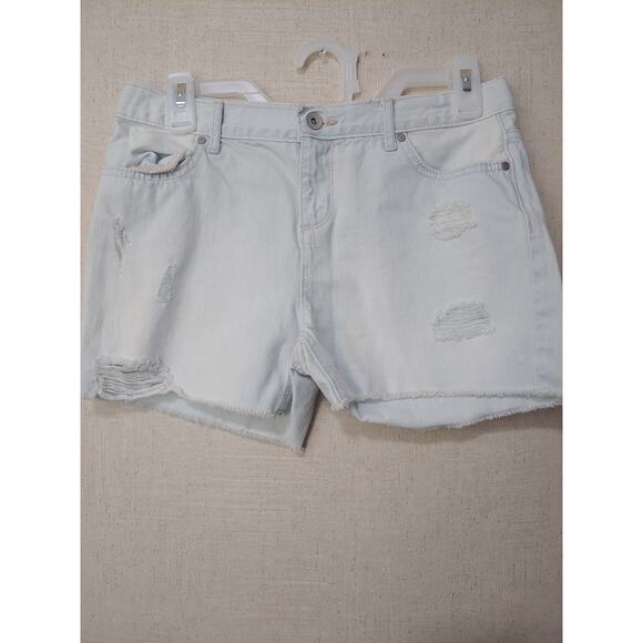 Girls Childrens Place Denim Shorts sz 12P - Picture 1 of 4